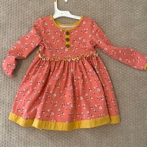 Shrimp & Grits Girls Twirl Dress- size 3T